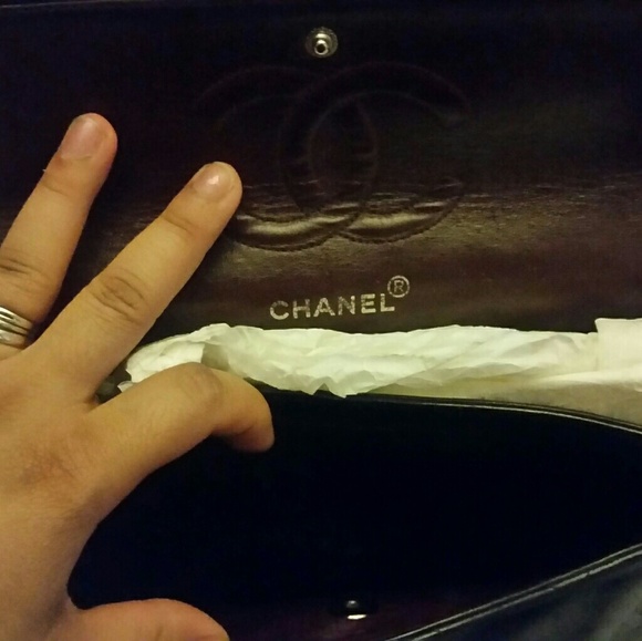 CHANEL black double flap - Picture 2 of 8